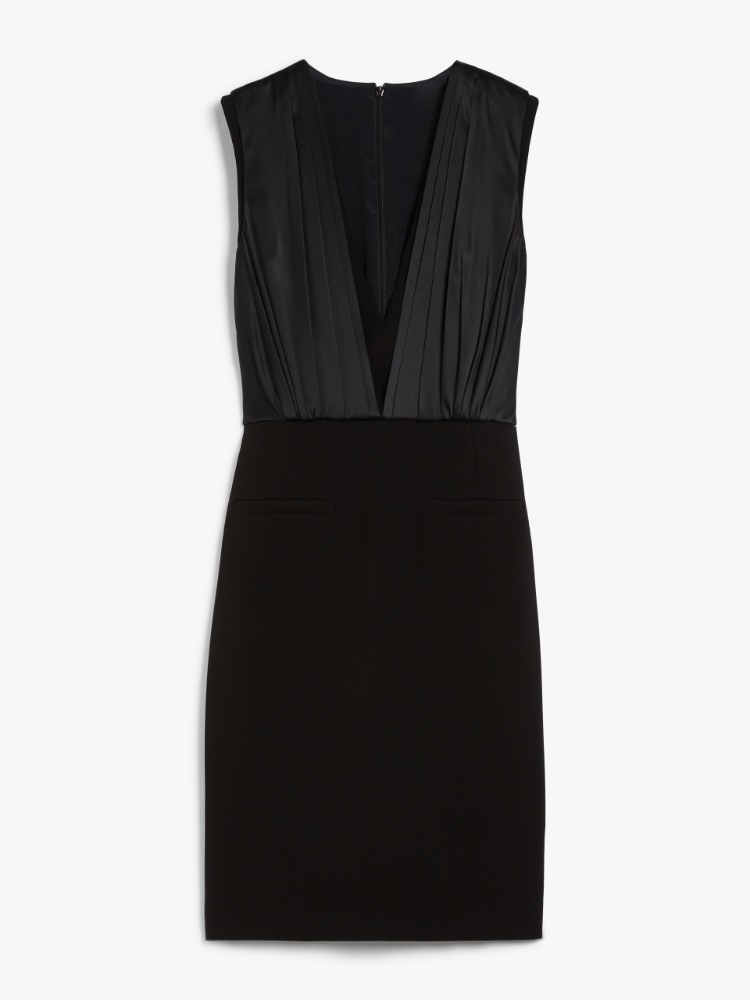 ワンピース MAX MARA VITTOR MIDI DRESS IN LIGHT CADY 1221065406004-w-