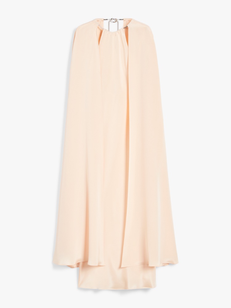 【関税＆送料込み】Max Mara 'Managua' Dress Silk crêpe de Chine dress, pink | 