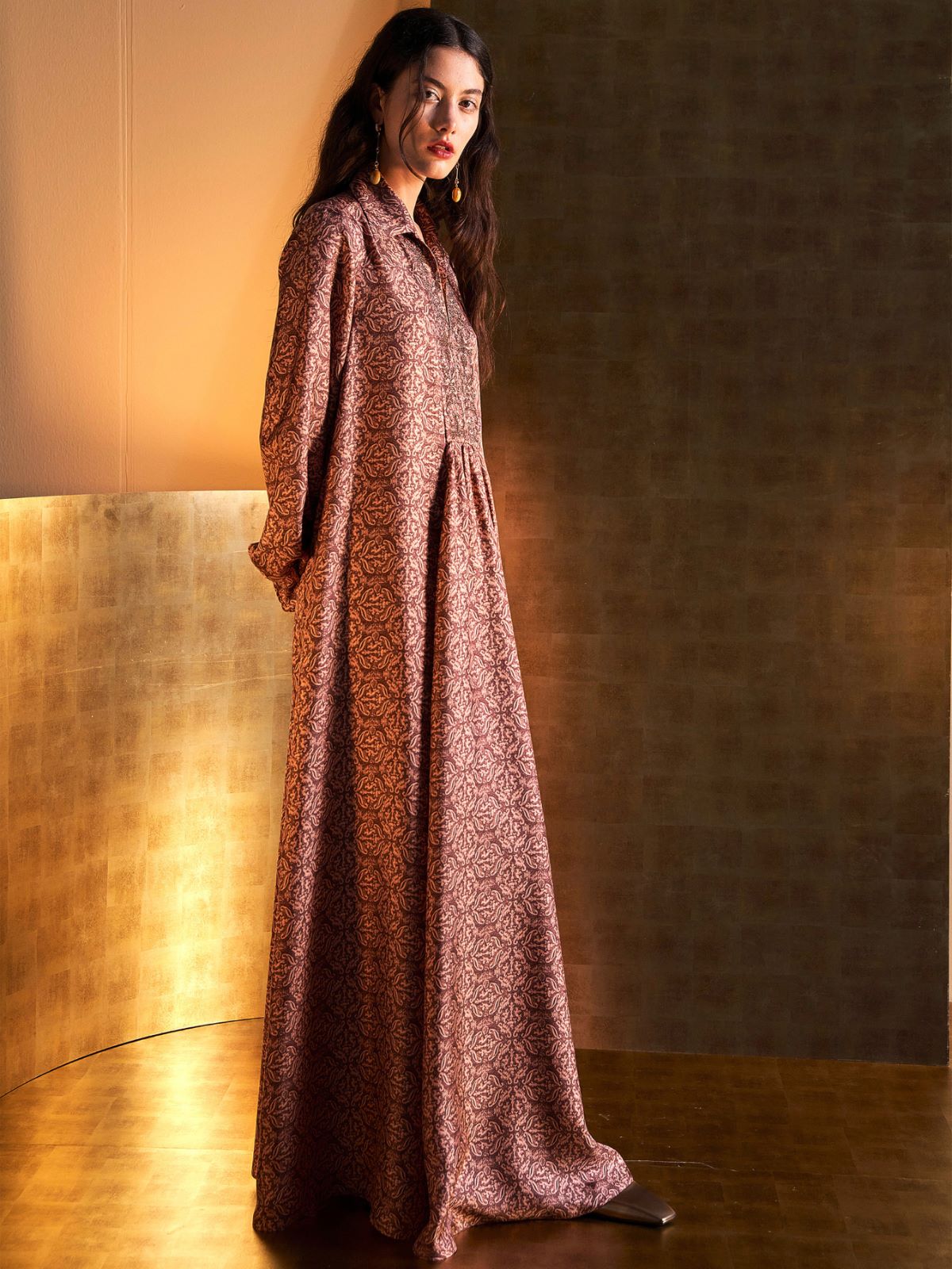 ワンピース Max Mara Long Shirt Dress Max Mara OTTIMO Long cotton shirt dress | REVERSIBLE