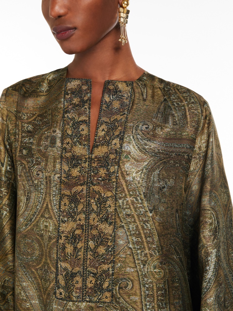 ☆MaxMara☆入手困難☆エレガントTunic Silk Dress/TASTO 1221235106001-e-