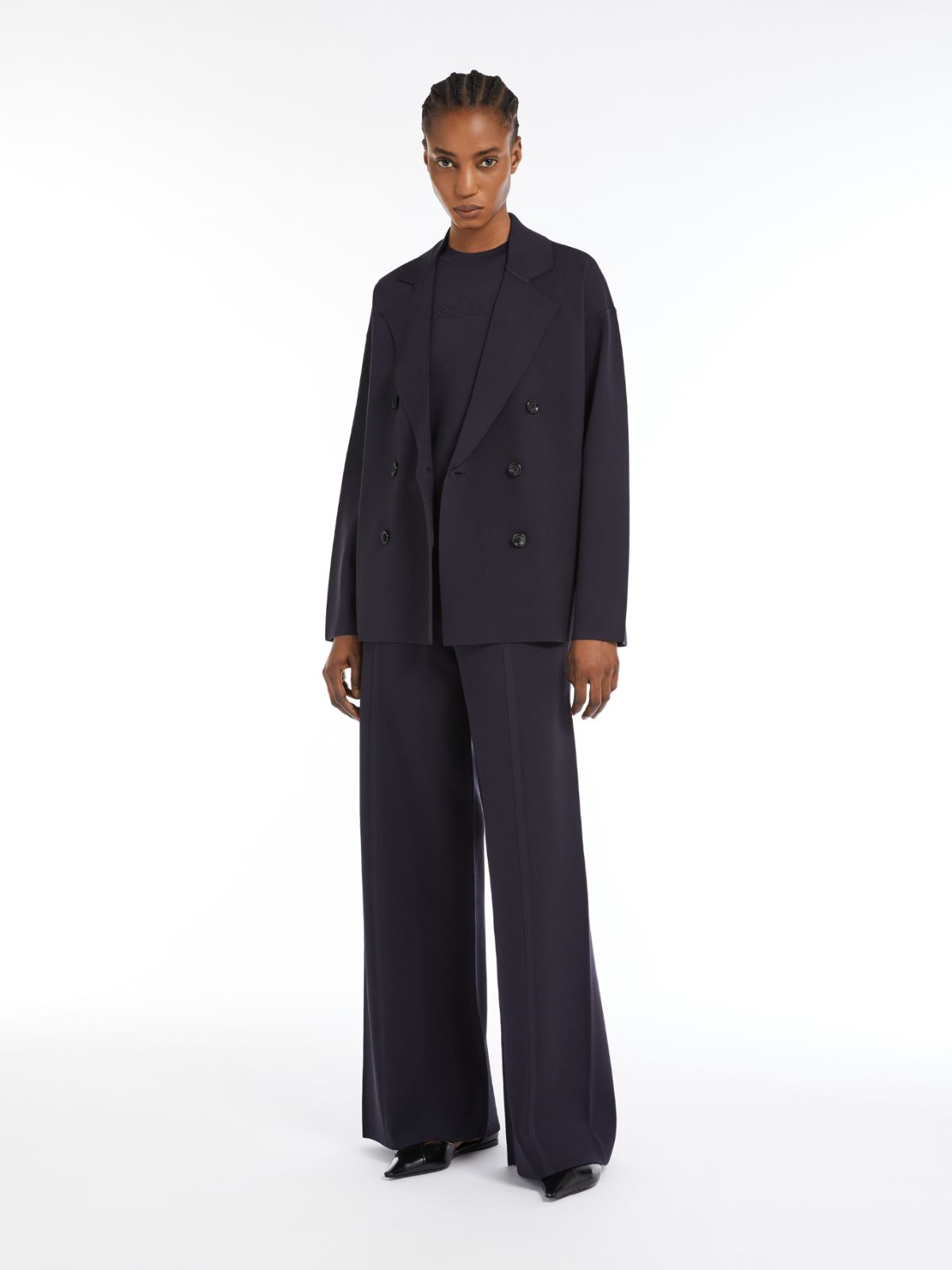 Viscose yarn jacket + NAVY - Max Mara