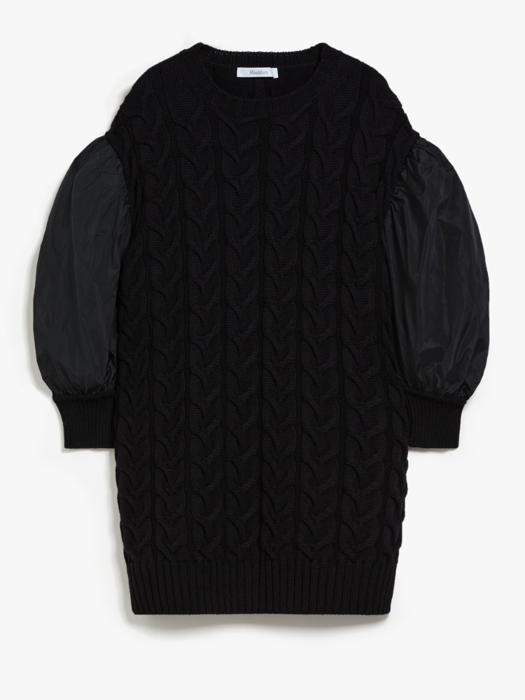 Max Mara◆ANCELLA◆[アンチェッラ] バルーン スリーブ ドレス 1321105106008-b-