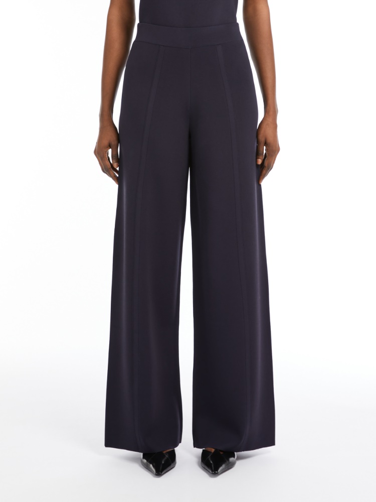 DT MaxMara ★ ビスコース ニットジャケット LEGGE ブラック セール ニット - 送料無料｜マックスマーラ公式サイト