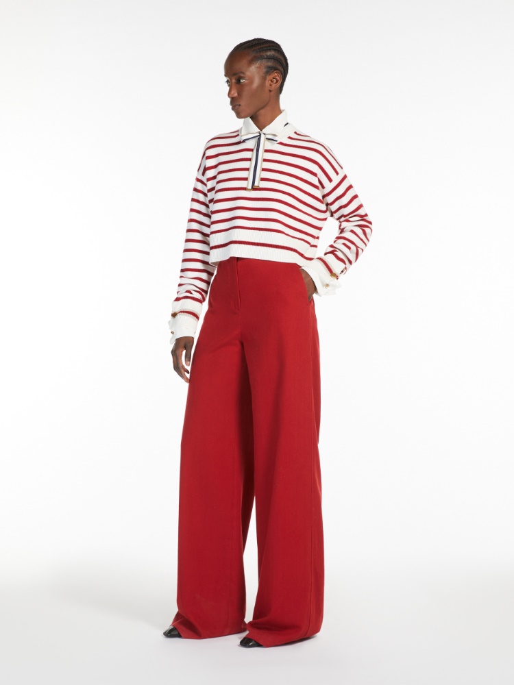 Pull court en laine - BLANC - Max Mara - 2