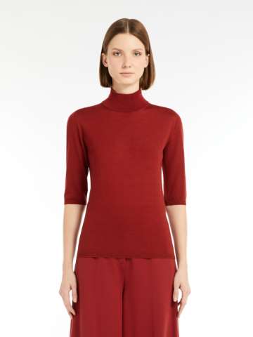 Turtleneck wool virgin wool black | Max Mara