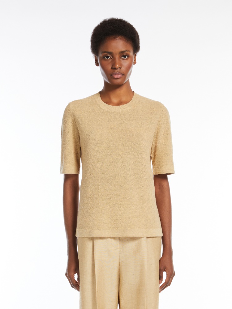 【★日本未入荷★】MAXMARA ☆ リネンシルクTシャツ LIANA 1361085906001-b-