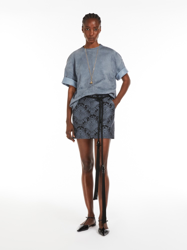 Nappa leather blouse - WATER - Max Mara