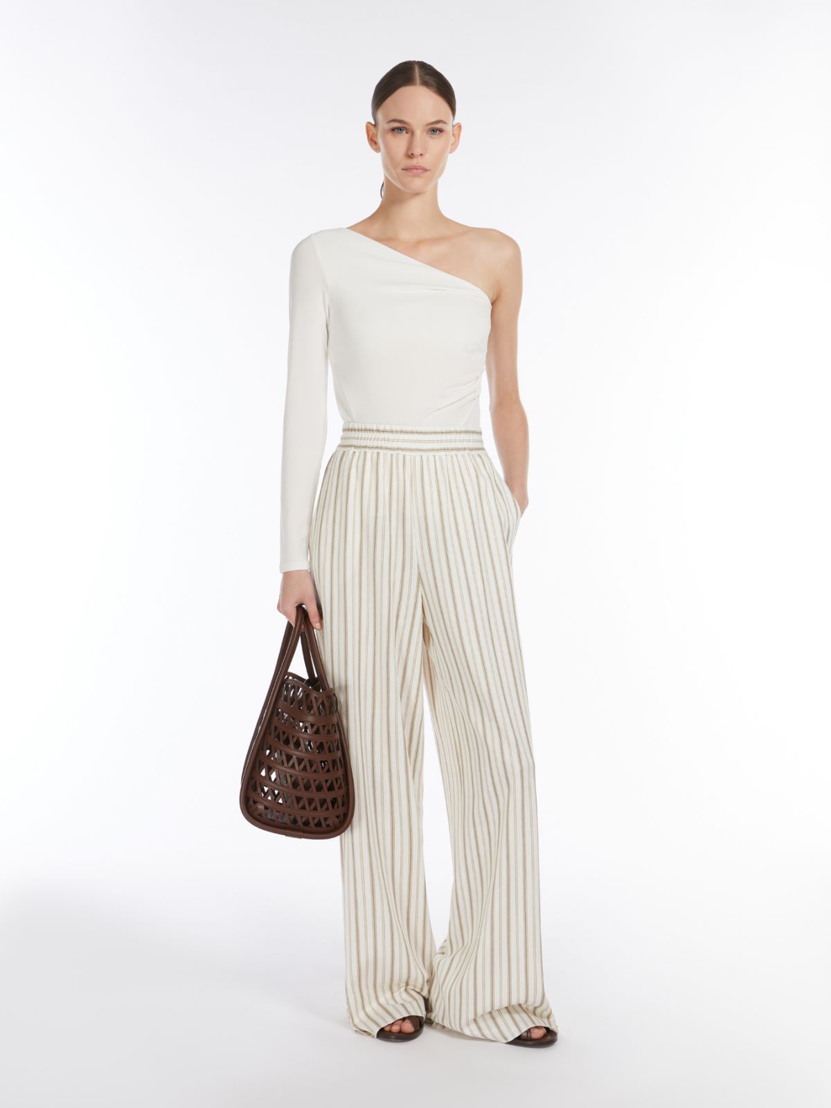 直営♪Max Mara コットン&リネン ストレートライン LOUVRE Max Mara Linen Woman | Max Mara