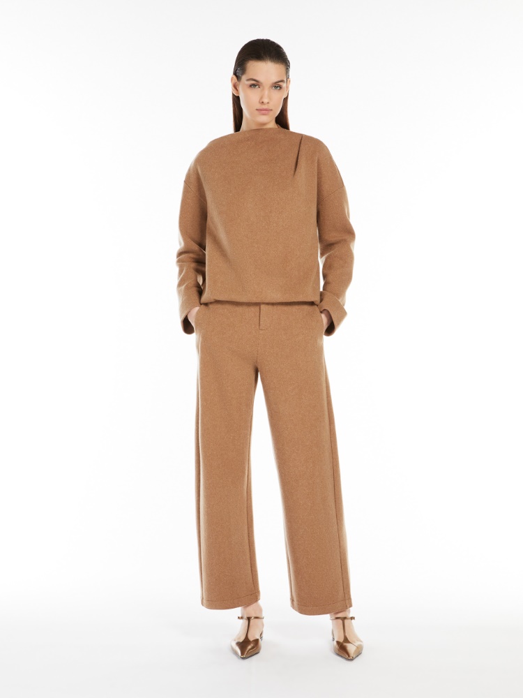 【関税＆送料込み】Max Mara Trousers Brown Brown pants trousers | Max Mara