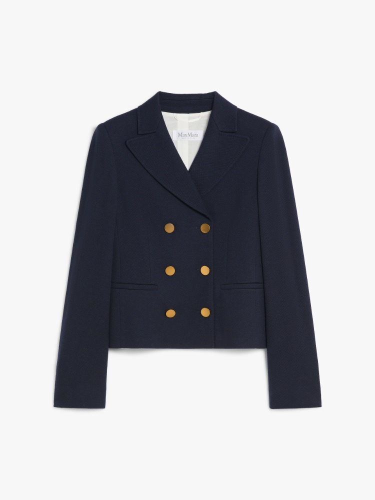【Max Mara】Alabama ダブルブレストニットブレザー☆ 1911035106004-w-