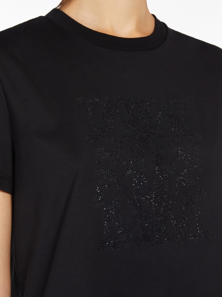 【MAX MARA】GIOVANE MaxMarabesque コットン Tシャツ 1941045206016-e-