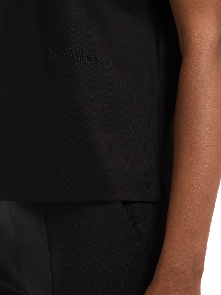 Cotton T-shirt, black | 