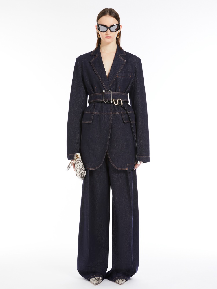 Jackets and blazers Denim Woman | Max Mara