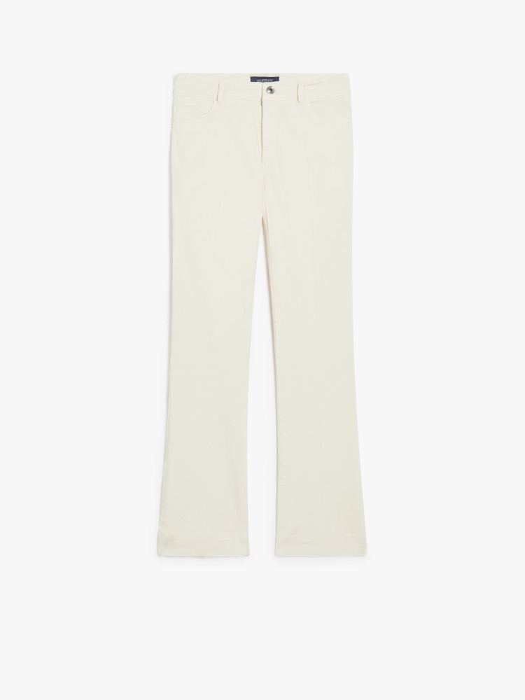 Pantalón de cinco bolsillos con ligeramente acampanado - CRUDO - Max Mara