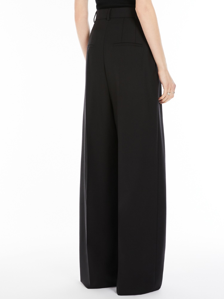 パンツ MAX MARA Fernet virgin wool trousers Nero Fernet virgin wool trousers MAX MARA - Nugnes1920