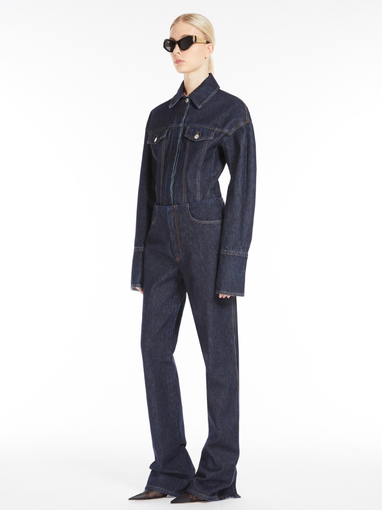 5-pocket dark-wash jeans - RUNWAY - MIDNIGHTBLUE - Max Mara
