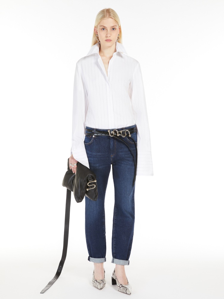 Perfect fit cigarette jeans - ULTRAMARINE - Max Mara - 2