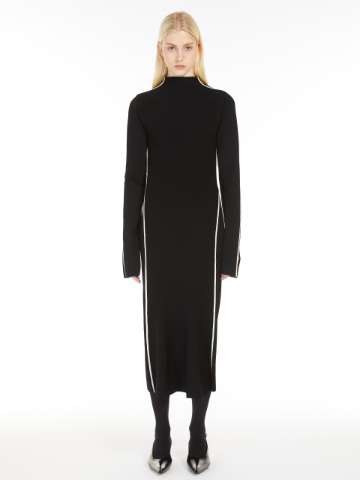 ワンピース Max Mara Black Wool Blend Mambo Sweater Dress Max Mara Black Wool Blend Mambo Sweater Dress | Grailed