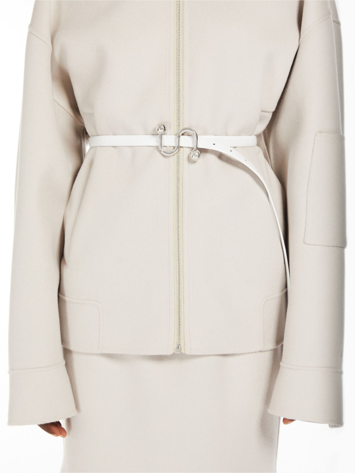 ジャケット Max Mara Sportmax Jackets Beige Single-breasted suede jacket, beige | 