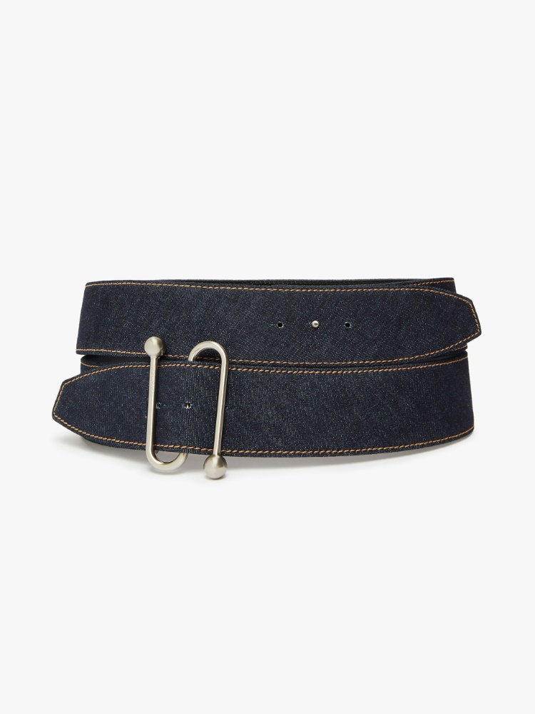 Denim belt - RUNWAY - MIDNIGHTBLUE - Max Mara