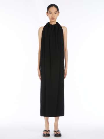 アメリカ通販ファッション Black long Mara Max | dress ワンピース