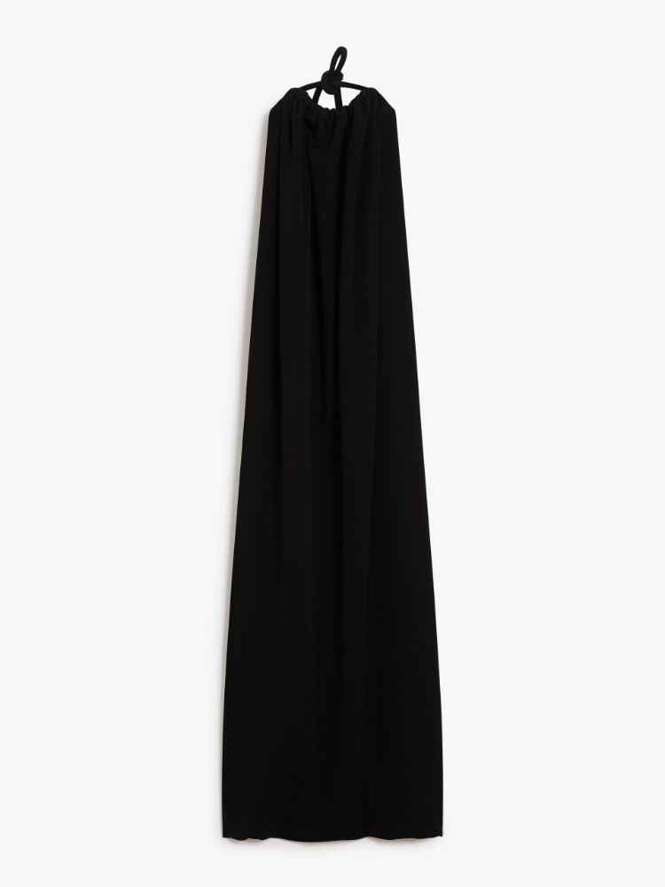 Long viscose dress - RUNWAY - BLACK - Max Mara