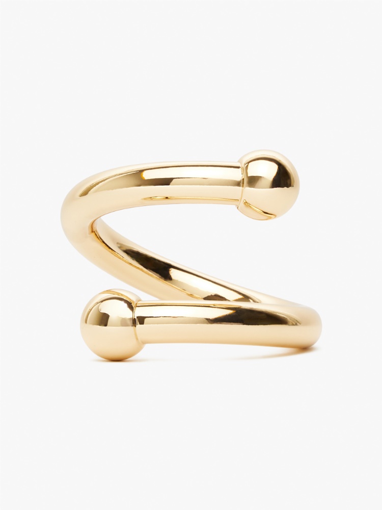 Metallic twist bracelet - RUNWAY - GOLD - Max Mara