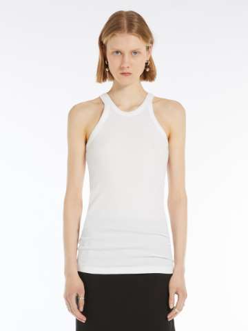 Tシャツ・カットソー MAX MARA SILK TANK TOP Silk tops blouses | Max Mara