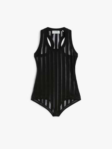 インナー・ルームウェアその他 Max Mara Bodysuit Shirt MAX MARA - Bodysuit shirt | Leam Roma - Luxury Shopping Online