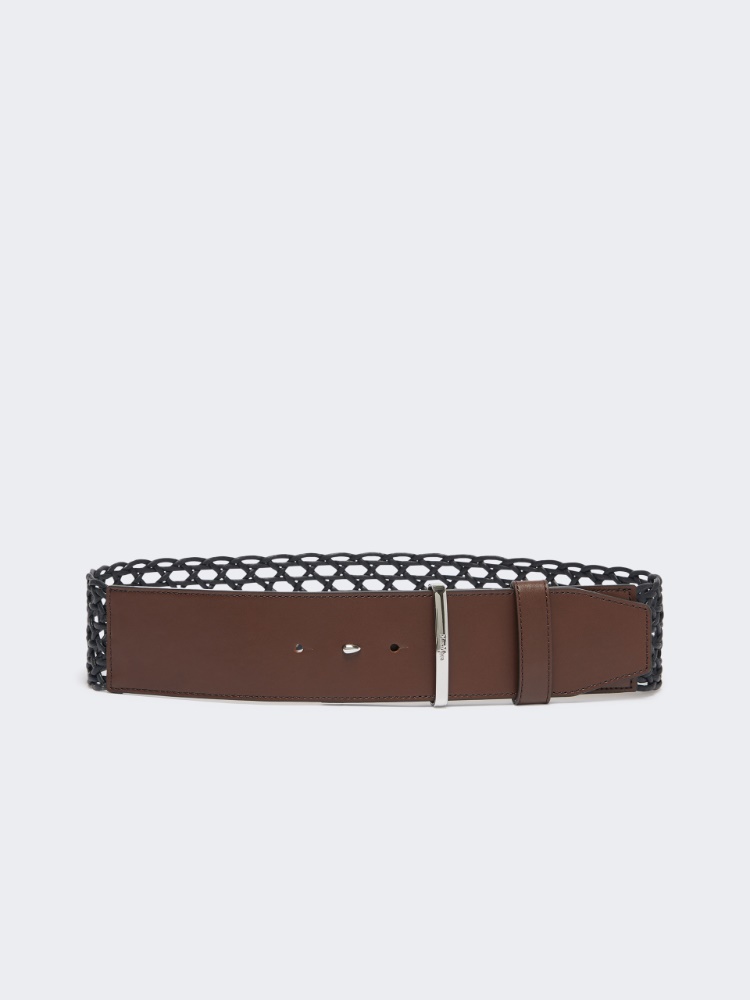【MAX MARA】WAISTBAND60 織り コットン ベルト Women's Elegant Belts | Max Mara