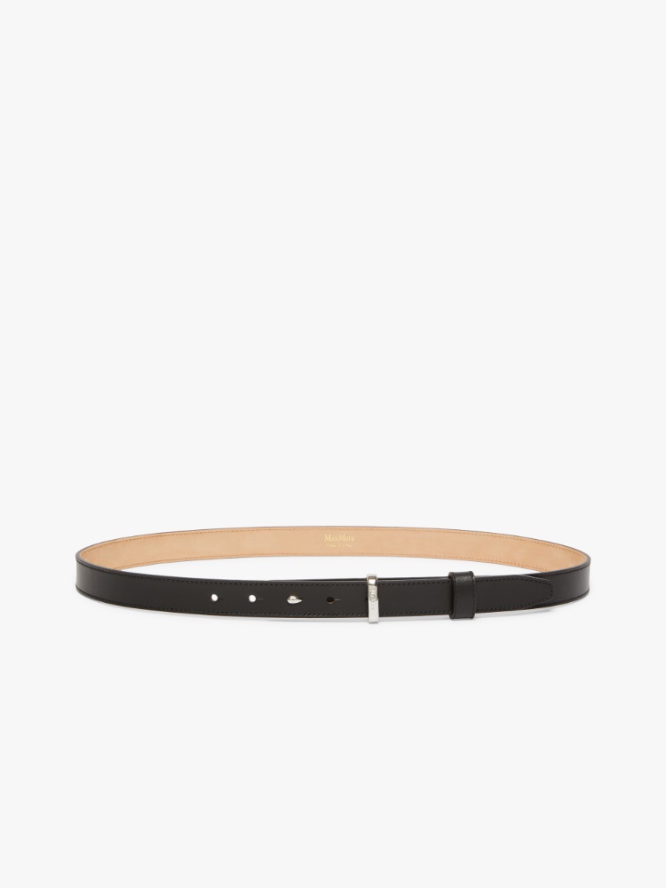 Leather belt - BLACK - Max Mara