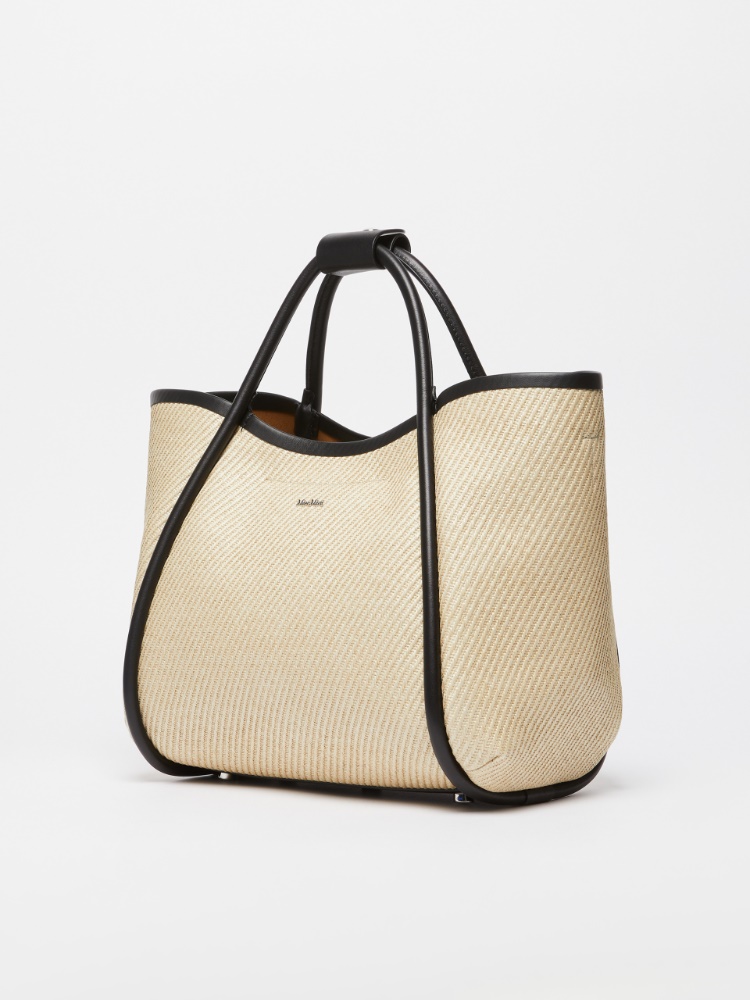 Max Mara◆[マリン] ラフィア エフェクト XS バッグ MAX MARA Xs Summer Marin Raffia Effect Bag Max Mara
