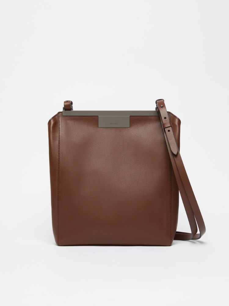 Natural leather shoulder bag - COCOA - Max Mara