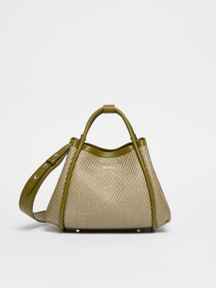 DT★Max Mara★bacco ラフィア風バッグ Amazon | [ウィークエンドマックスマーラ] パスティチーノ