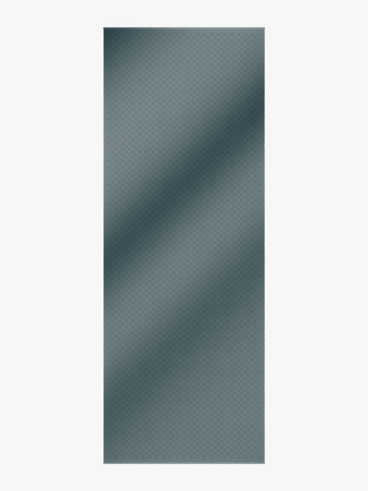 Jacquard-knit wool and silk stole - LIGHT BLUE - Max Mara