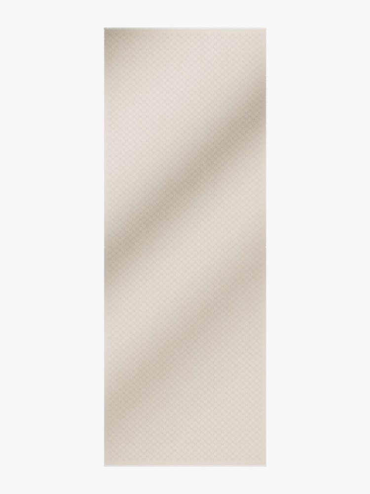 Jacquard-knit wool and silk stole - WHITE - Max Mara