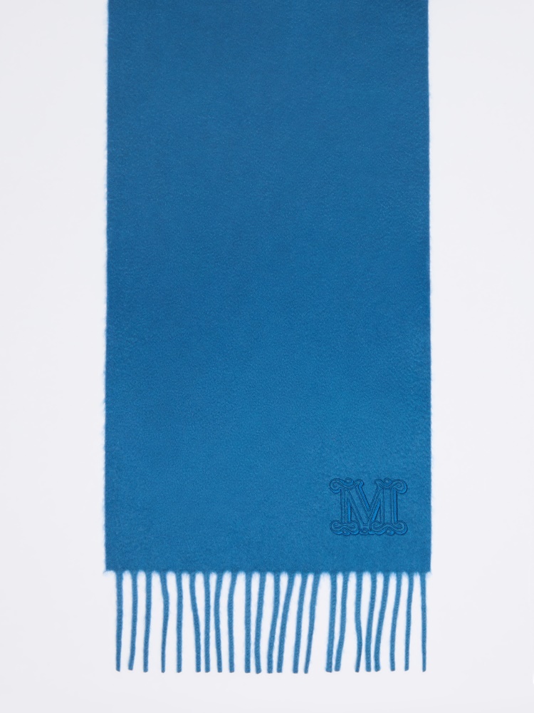 Fringed cashmere stole - ULTRAMARINE - Max Mara