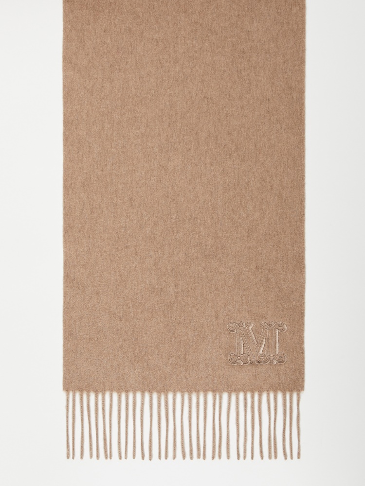 Fringed cashmere stole - BEIGE SHADED - Max Mara