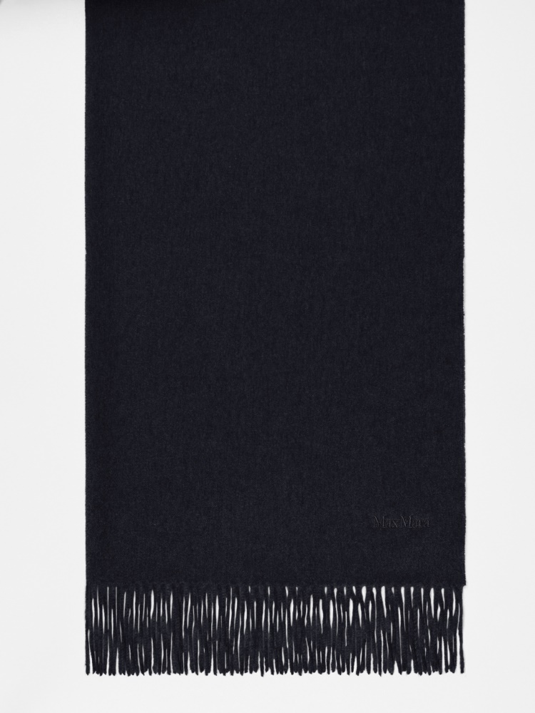 Embroidered cashmere stole - ULTRAMARINE - Max Mara
