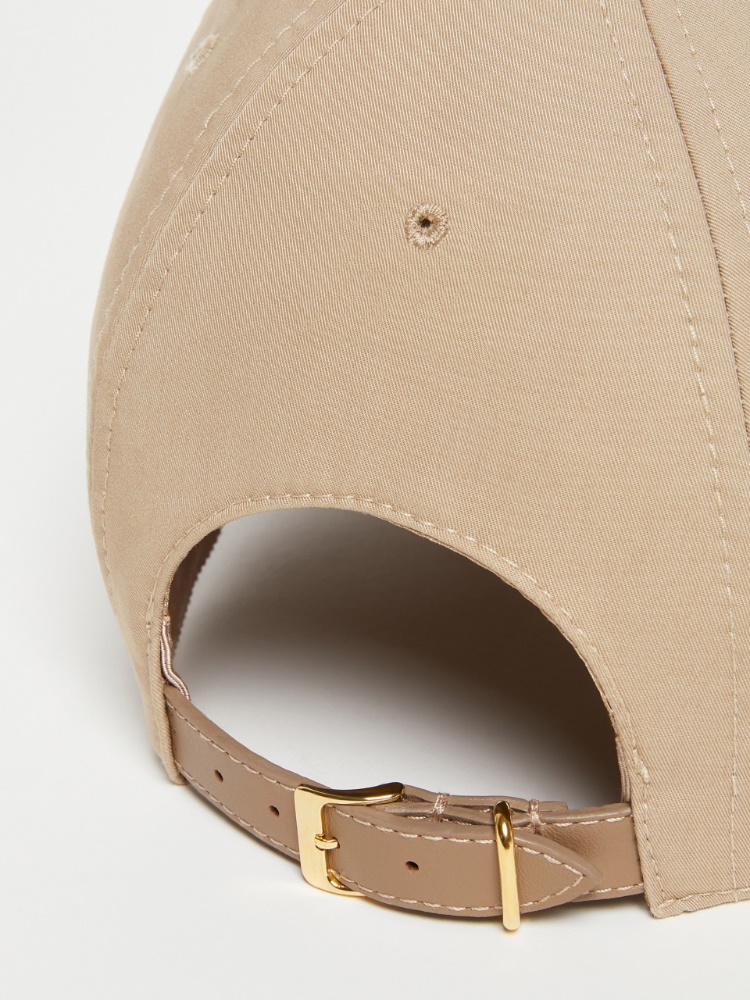 【Max Mara】[カンティコ] ピュアコットン ベースボールキャップ カンティコ] ピュア コットン ベースボール キャップ, colonial