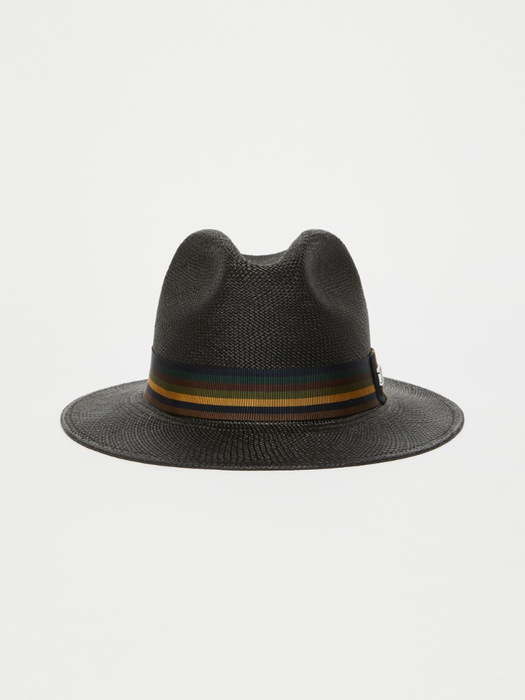 Straw hat - BLACK - Max Mara
