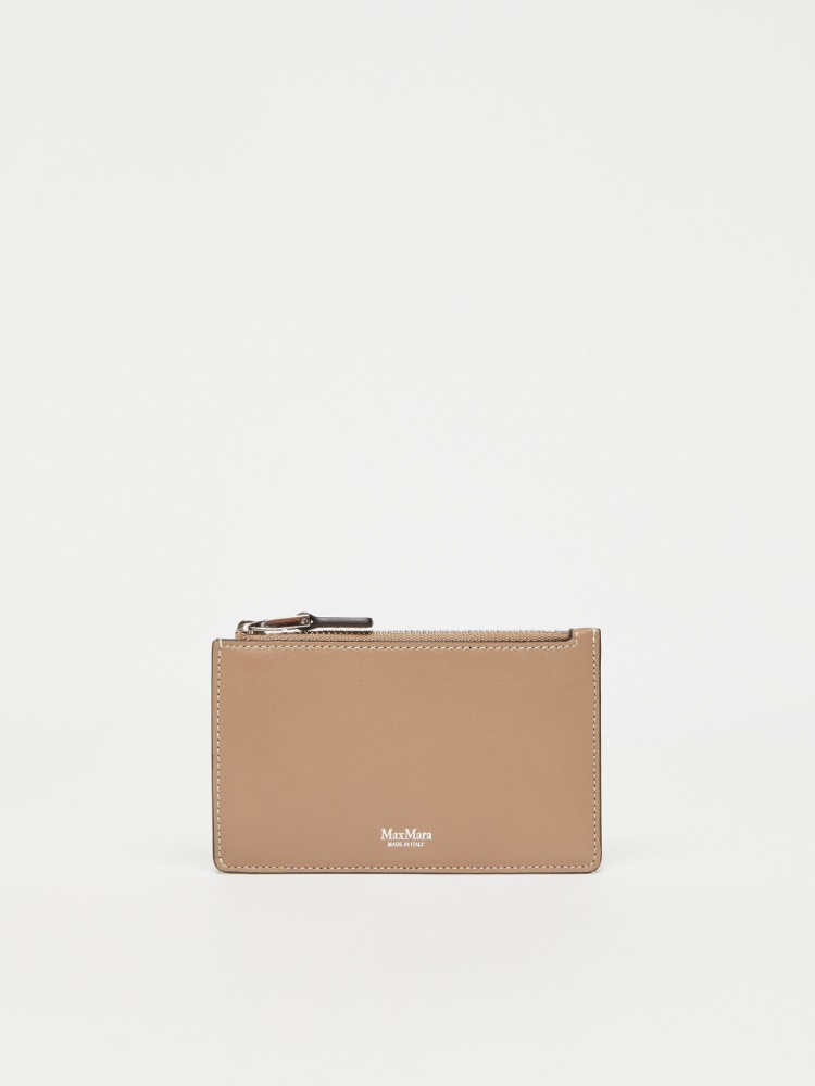 [カードホルダー] カーフ レザー カード ホルダー - MUD - Max Mara