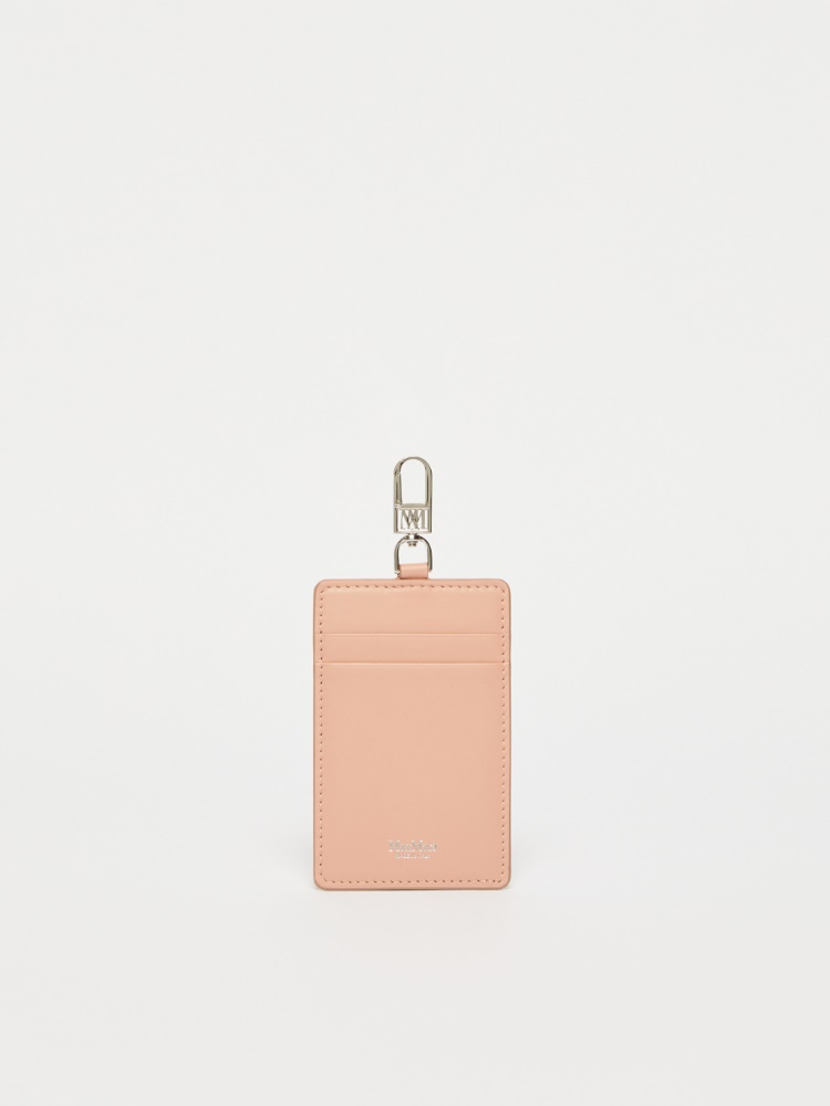 [イージーホルダー] カーフレザー カードホルダー - PINK - Max Mara