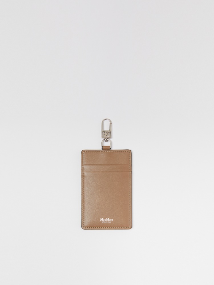[イージーホルダー] カーフレザー カードホルダー - MUD - Max Mara