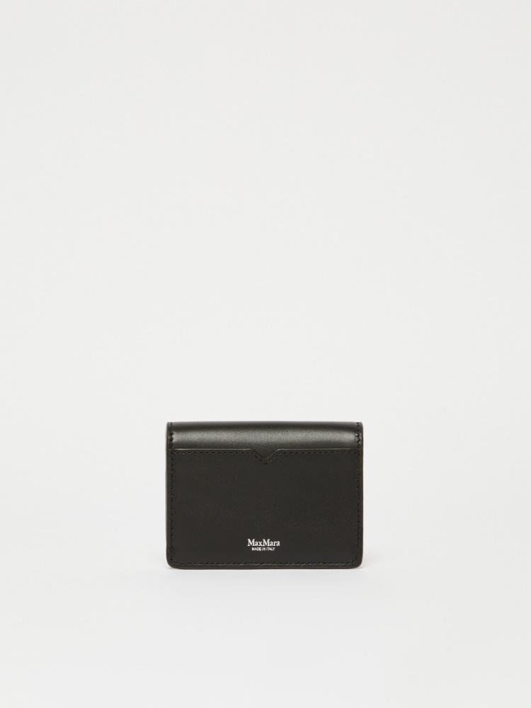 [MMパース] カーフ レザー カードケース - BLACK - マックスマーラ公式サイト - 2
