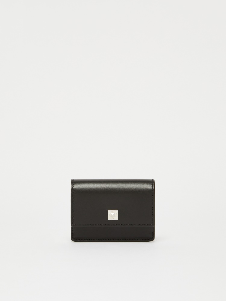 [MMパース] カーフ レザー カードケース - BLACK - Max Mara