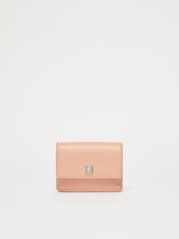 [MMパース] カーフ レザー カードケース - PINK - Max Mara