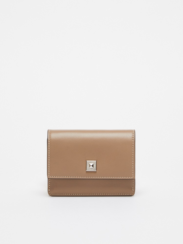 [MMパース] カーフ レザー カードケース - MUD - Max Mara