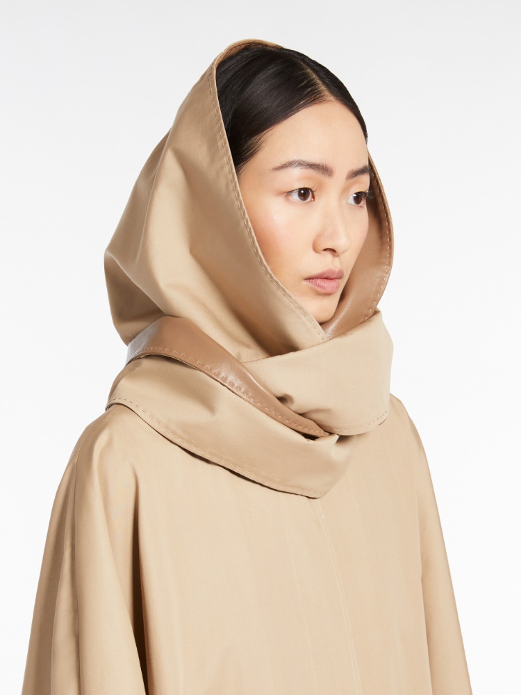 MaxMara◆コットンケープ GARZA Water-repellent cotton cape, colonial | 
