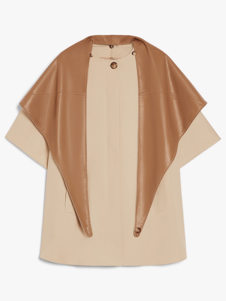 【関税&送料込】Max Mara Fulcro Cotton Cape Capes Short Woman | Max Mara